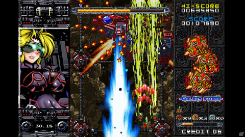 90年代のアーケードゲームを彷彿させる縦STG「ツクールシリーズ 武雷銃 GALAXY STORM」がSwitchでリリース！の画像9