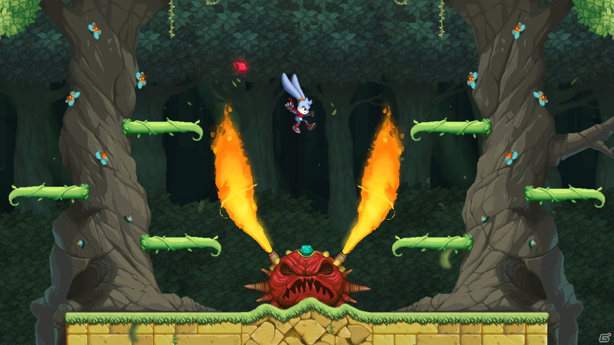 「カゼと野生のマスク」がPS4/Switchで8月5日に発売！さまざまな動物の力を使って戦う横スクロールACTの画像6