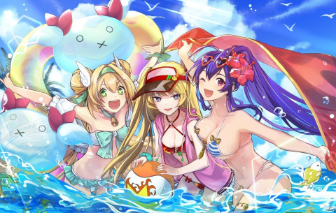 「BLAZBLUE ALTERNATIVE DARKWAR」にてイベント「夏色サンシャイン！～青い海と喋る島～」が開催！の画像2
