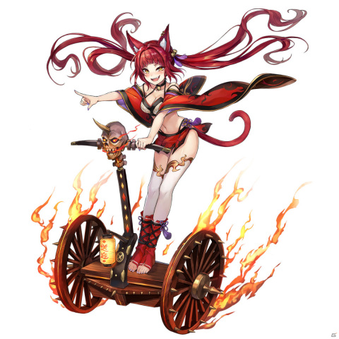 「ラグナドール 妖しき皇帝と終焉の夜叉姫」火車、けうけげんなど登場キャラクターを紹介！必殺技ムービーも公開の画像4