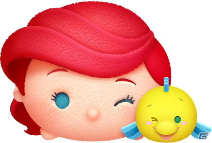 「LINE：ディズニー ツムツム」いきなりスキル3で獲得できるペアツム「アリエル＆フランダー」が期間限定で新登場！の画像2