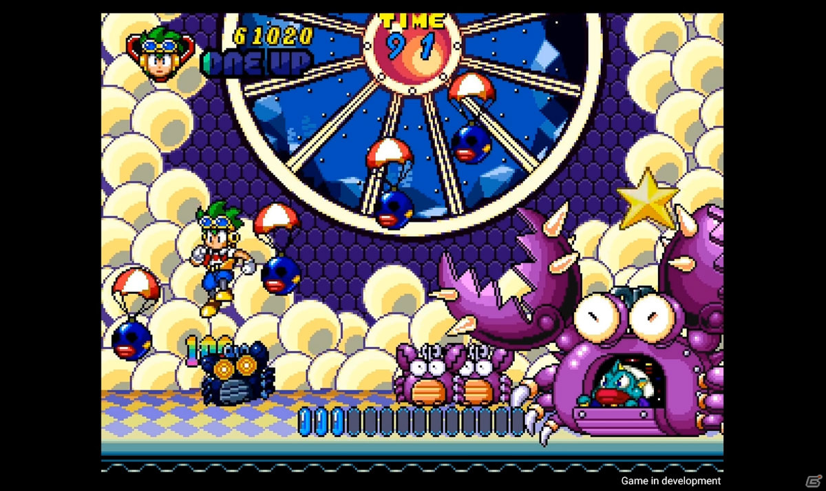 失われたアーケードゲームが約30年の時を経て蘇る！「時計じかけのアクワリオ」がPS4/Switchで2021年冬に発売の画像3