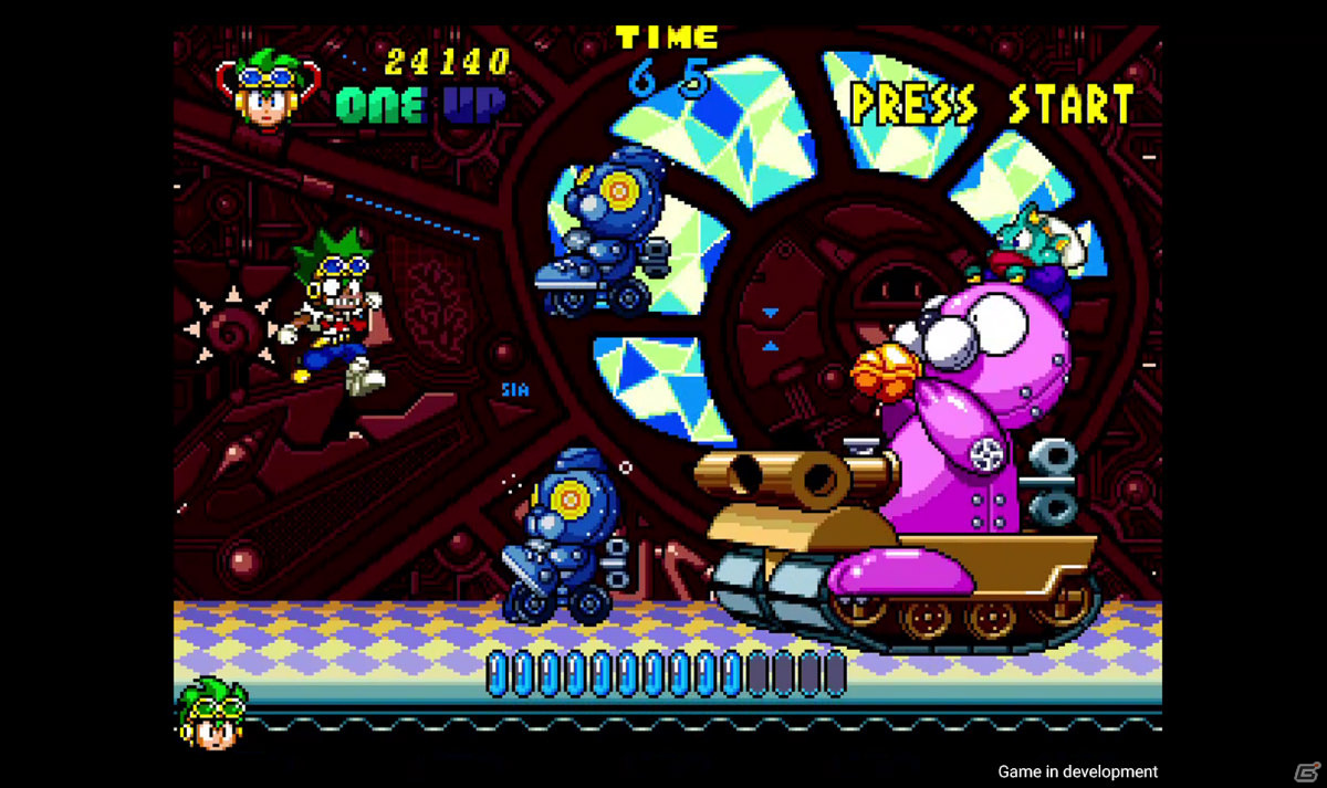 失われたアーケードゲームが約30年の時を経て蘇る！「時計じかけのアクワリオ」がPS4/Switchで2021年冬に発売の画像5