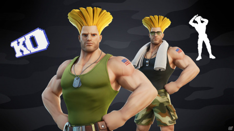 「フォートナイト」にガイルとキャミィが参戦!「ストリートファイター」との第二弾コラボが8月8日より実施の画像4
