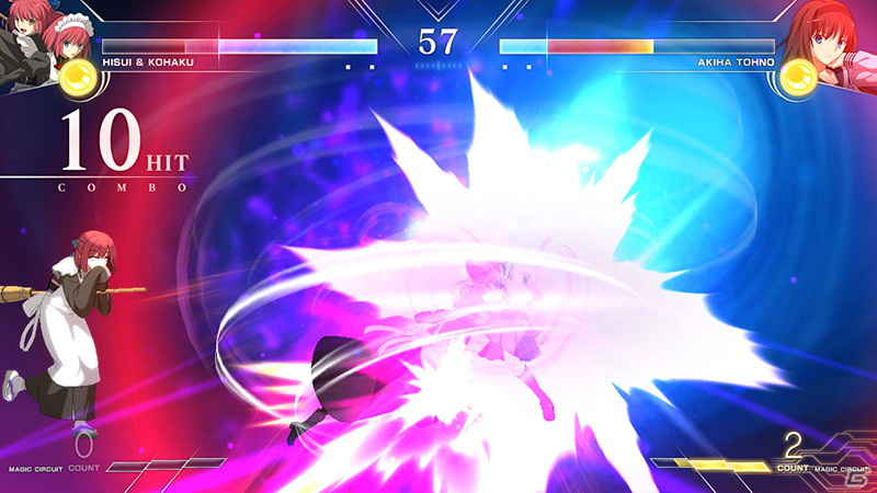 「MELTY BLOOD: TYPE LUMINA」翡翠＆琥珀が1キャラクターとして参戦！キャラクターのカラーカスタマイズの詳細もの画像13