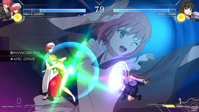 「MELTY BLOOD: TYPE LUMINA」翡翠＆琥珀が1キャラクターとして参戦！キャラクターのカラーカスタマイズの詳細もの画像14
