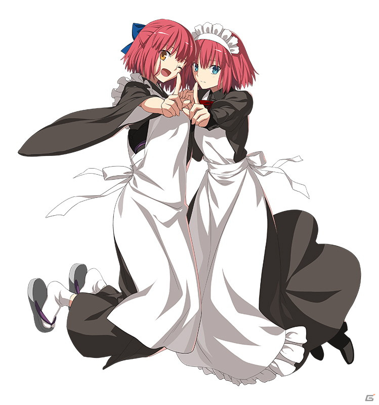 「MELTY BLOOD: TYPE LUMINA」翡翠＆琥珀が1キャラクターとして参戦！キャラクターのカラーカスタマイズの詳細もの画像2