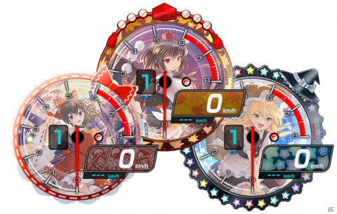 「頭文字D THE ARCADE」にて「東方Project」とのコラボが実施!バイナルステッカーや発光ドレスアップパーツ、レース中BGMが登場の画像19