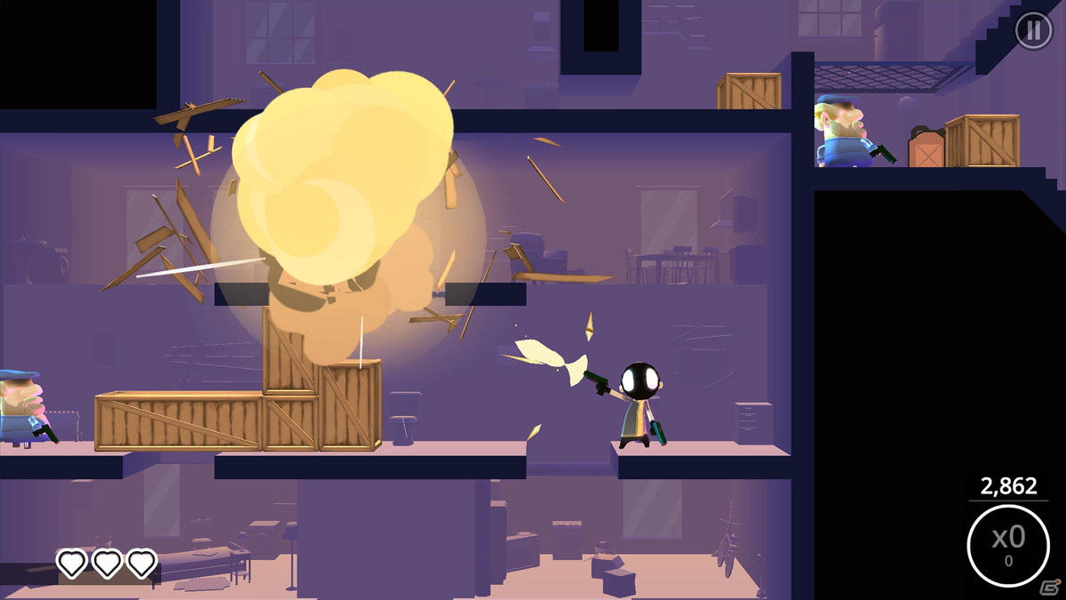 喋るバナナの復讐を果たすために暴れまわるガンACT「My Friend Pedro: Ripe for Revenge」がiOS/Android向けに配信開始！の画像3
