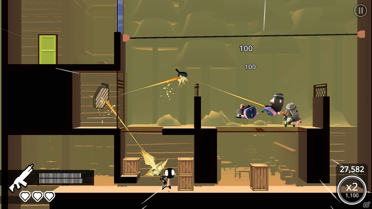 喋るバナナの復讐を果たすために暴れまわるガンACT「My Friend Pedro: Ripe for Revenge」がiOS/Android向けに配信開始！の画像9