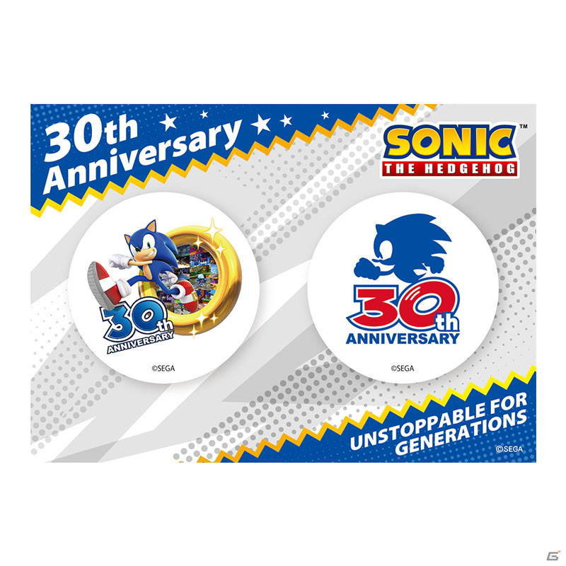 ソニック30周年を記念した7種のグッズが登場！「『SONIC PICT』Tシャツ」や「『和ソニック』友禅染め手ぬぐい」などがラインナップの画像11