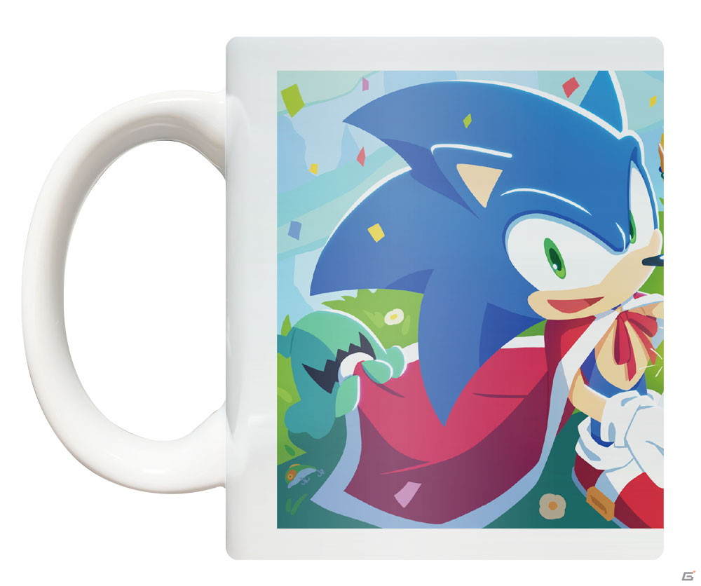 ソニック30周年を記念した7種のグッズが登場！「『SONIC PICT』Tシャツ」や「『和ソニック』友禅染め手ぬぐい」などがラインナップの画像3