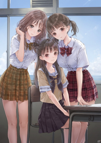 「BLUE REFLECTION TIE/帝」新キャラクター「平原陽桜莉」やゲームシステムの情報が公開！の画像1