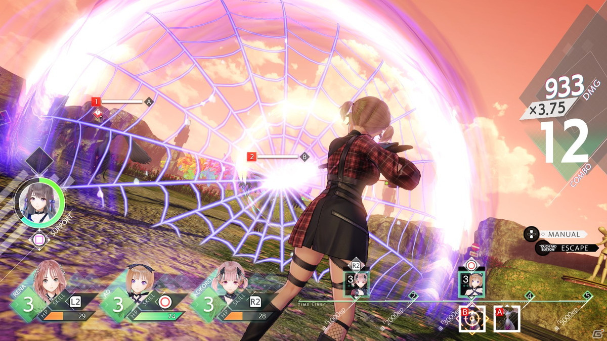 「BLUE REFLECTION TIE/帝」新キャラクター「平原陽桜莉」やゲームシステムの情報が公開！の画像14