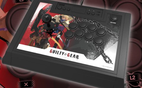 「GUILTY GEAR -STRIVE-」とホリのアーケードスティック「ファイティングスティックα」のコラボ商品が8月7日に発売決定！
