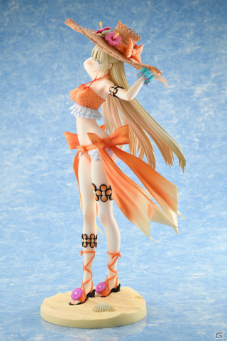 等身大布ポスターレイリィ・ミラー 戦場のヴァルキュリア4 WEBショップ購入特典 戦場のヴァルキュリア4」本庄雷太氏のイラストをモチーフにした水着姿