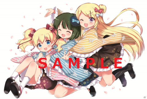 原悠衣先生の描きおろしグッズを販売！「きんいろモザイク POP-UP SHOP in渋谷モディ」が8月20日より期間限定でオープンの画像3