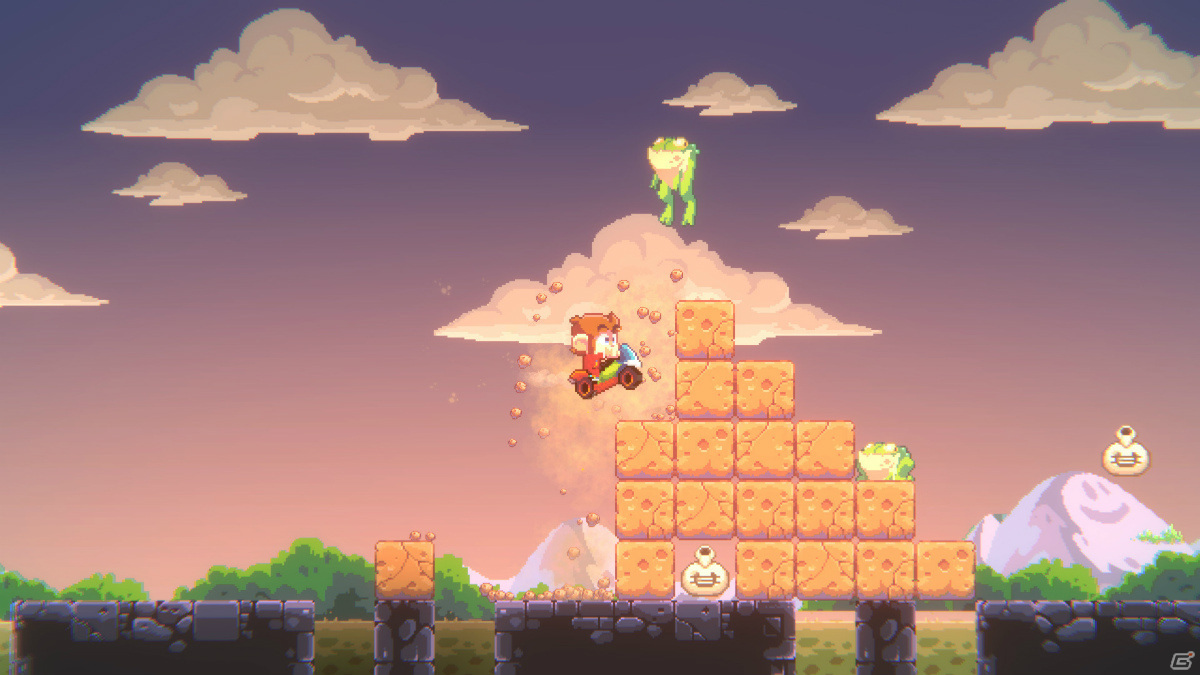 「Alex Kidd in Miracle World DX」の登場人物やシステムを紹介！“ブロッ拳”でブロックを破壊しながら先へ進もうの画像1