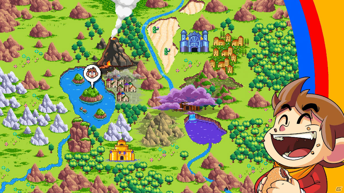「Alex Kidd in Miracle World DX」の登場人物やシステムを紹介！“ブロッ拳”でブロックを破壊しながら先へ進もうの画像3