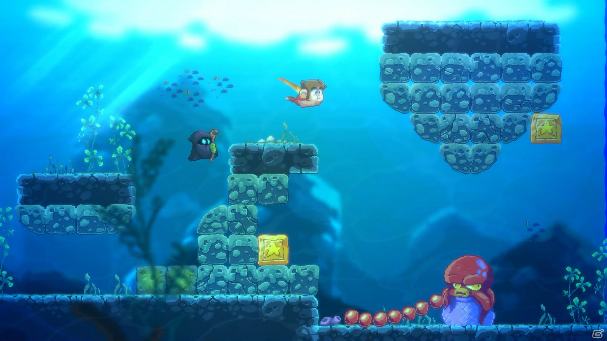 「Alex Kidd in Miracle World DX」の登場人物やシステムを紹介！“ブロッ拳”でブロックを破壊しながら先へ進もうの画像6