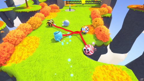 「Fling to the Finish」のアーリーアクセスが8月24日よりSteamで開始！ロープで繋がったチームが競い合う協力型レースゲームの画像6