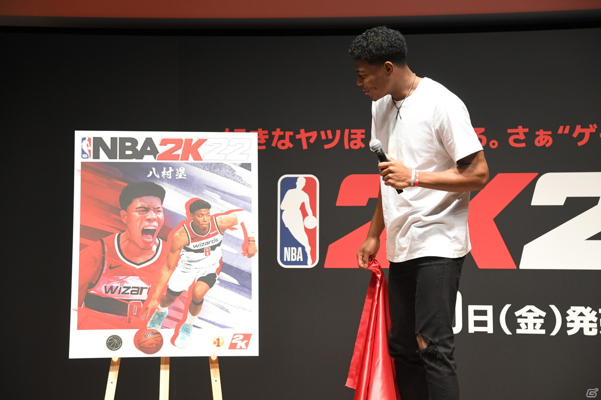 「NBA 2K22」日本版オリジナルパッケージの表紙がお披露目！八村塁選手が日本人選手として初めてシリーズの表紙を飾るの画像4