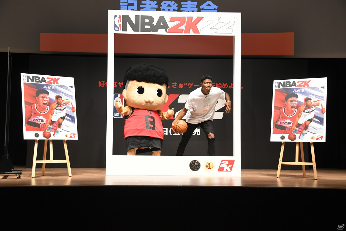 「NBA 2K22」日本版オリジナルパッケージの表紙がお披露目！八村塁選手が日本人選手として初めてシリーズの表紙を飾るの画像8