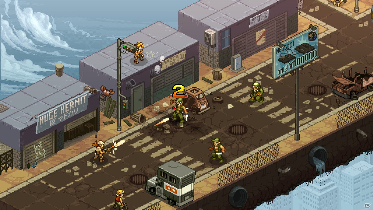 「METAL SLUG TACTICS」Steam版に続いてSwitch版が2022年に配信決定！最新トレーラーも公開の画像3
