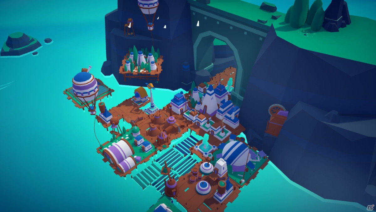 カラフルな島々で都市開発が楽しめる癒し系ストラテジー 島の民 コンソール版 がswitchで配信開始 の画像 ゲーム情報サイト Gamer