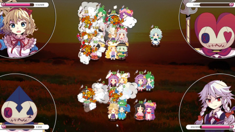 人形となった「東方Project」キャラクターたちを戦わせる「東方ドールドラフト」がSteamでリリース！の画像5