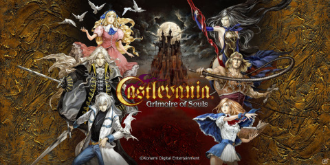 「悪魔城ドラキュラ」シリーズの歴代キャラクターが集結！「悪魔城ドラキュラ - Grimoire of Souls」がApple Arcadeで配信決定の画像1