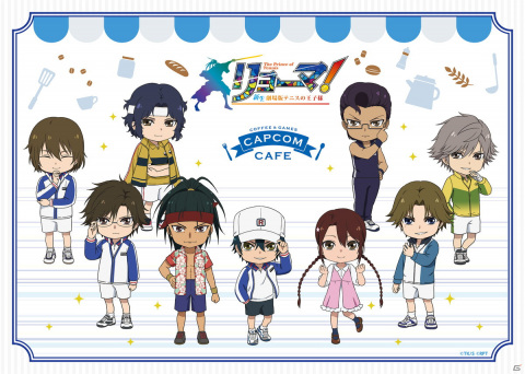カプコンカフェ 池袋店にて映画「リョーマ！ The Prince of Tennis 新生劇場版テニスの王子様」とのコラボが開催決定！の画像1