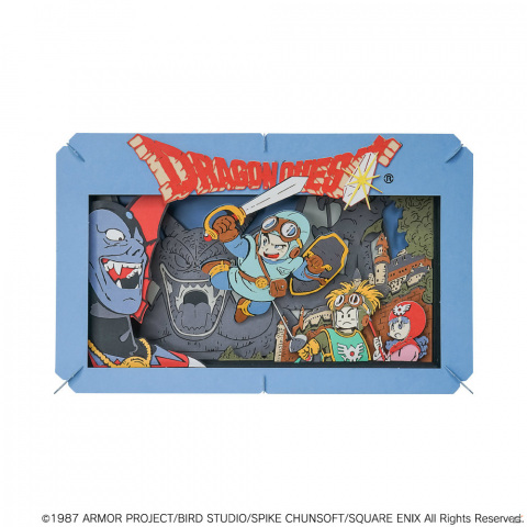 「ドラゴンクエストII」「ドラゴンクエストIII」のペーパークラフトキット「PAPER THEATER」が10月に発売!の画像1
