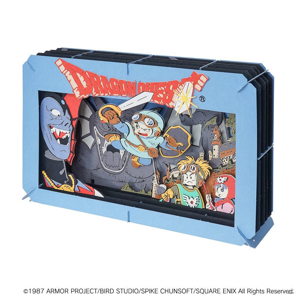 「ドラゴンクエストII」「ドラゴンクエストIII」のペーパークラフトキット「PAPER THEATER」が10月に発売！の画像2