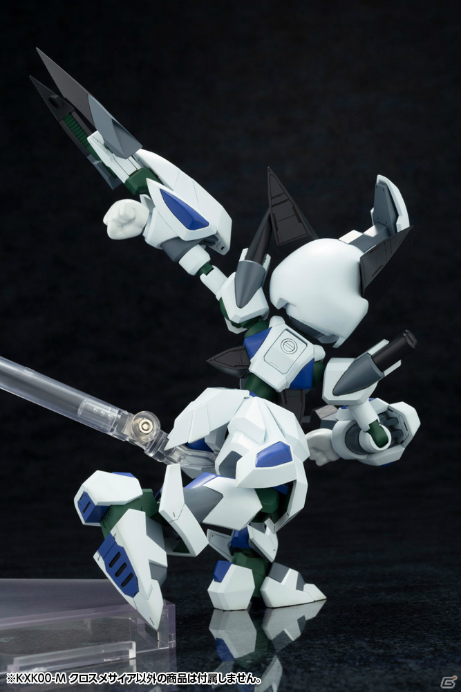 「メダロットS」の主人公メダロット「クロスメサイア」がプラモデル化！塗装済みパーツでオッドアイを再現の画像7