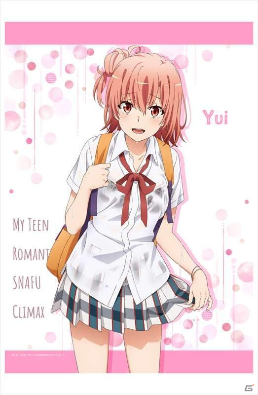 「やはり俺の青春ラブコメはまちがっている。完」より雪乃、結衣、いろはの描き下ろしB2タペストリーが登場！の画像2
