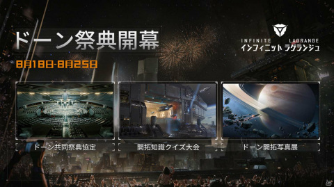 宇宙戦略ゲーム「インフィニット ラグランジュ」が配信！リリースイベント「ドーン祭典」が実施の画像4