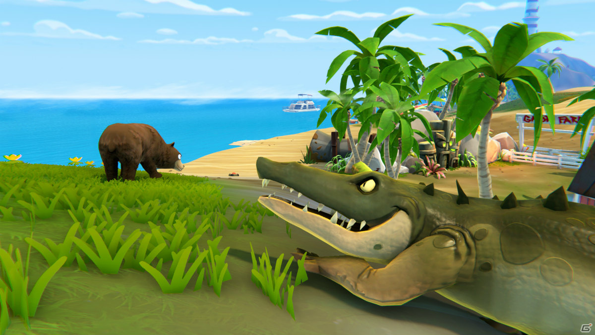 PS4/Switch「Angry Alligator」が2021年秋に発売！腹ペコのワニとなってオープンワールドを探索するアクションゲームの画像2