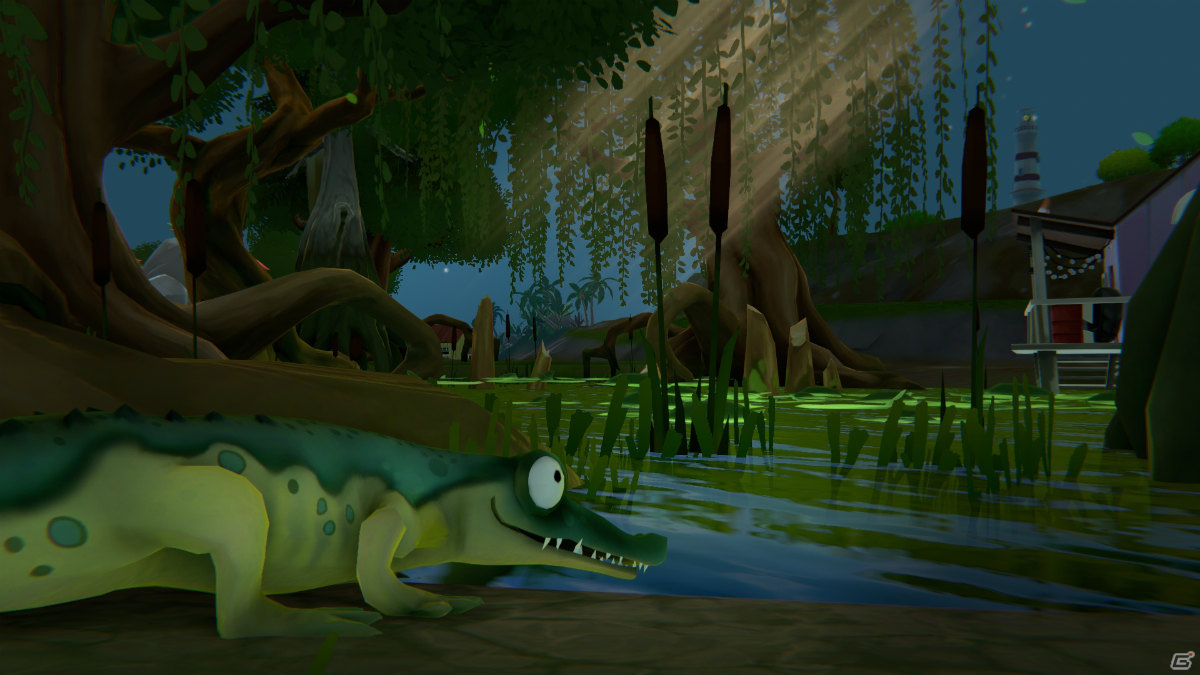 PS4/Switch「Angry Alligator」が2021年秋に発売！腹ペコのワニとなってオープンワールドを探索するアクションゲームの画像5