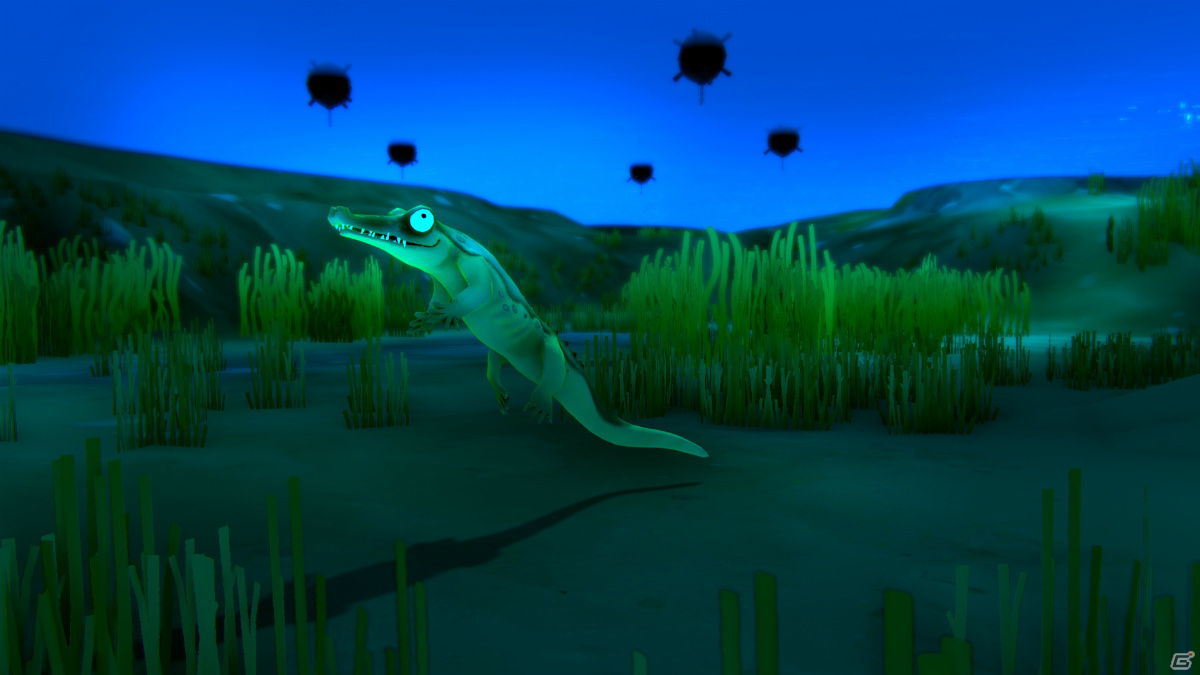 PS4/Switch「Angry Alligator」が2021年秋に発売！腹ペコのワニとなってオープンワールドを探索するアクションゲームの画像7