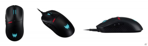 有線・ワイヤレス両用ゲーミングマウス「Predator Cestus 350」が8月26日に発売！8つのボタンのプログラムをカスタマイズ可能の画像2