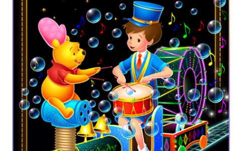 「ディズニー ミュージックパレード」にて「『くまのプーさん』楽曲チャレンジ！！」が実施