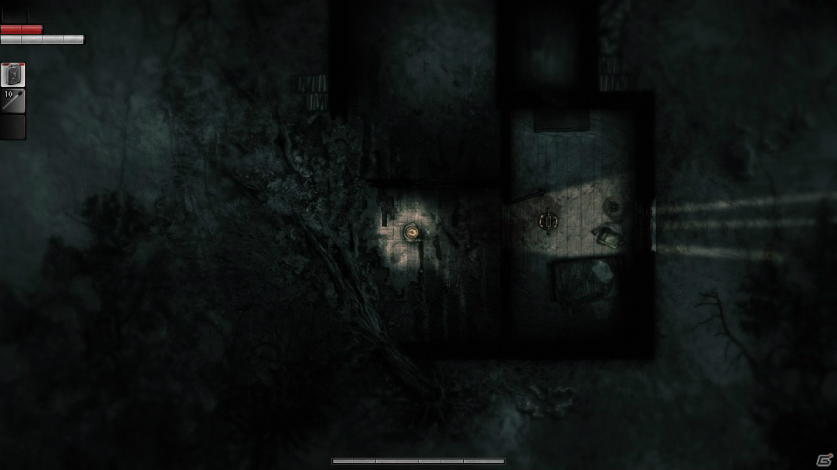 PS4/Switch「Darkwood」が9月2日に配信！不気味な森からの脱出を目指す2D見下ろし型サバイバルホラーACTの画像3