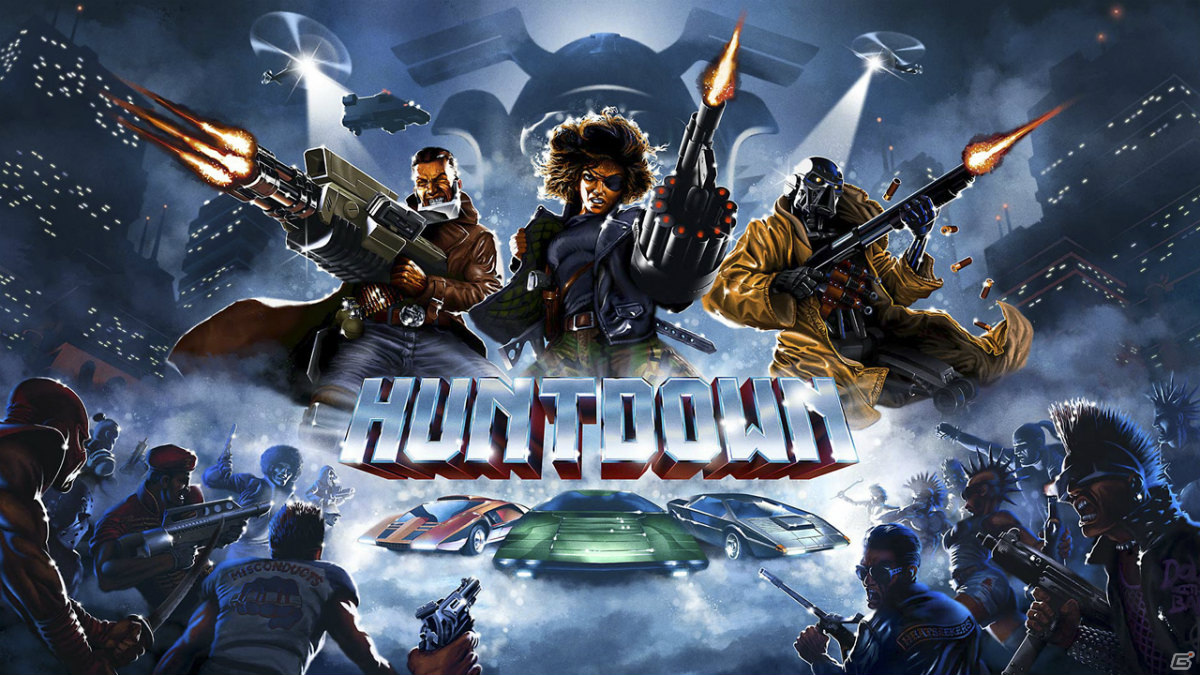 PS4/Switch「HUNTDOWN」パッケージ版が10月28日に発売！バッジセットなど限定特典付きで予約開始の画像6