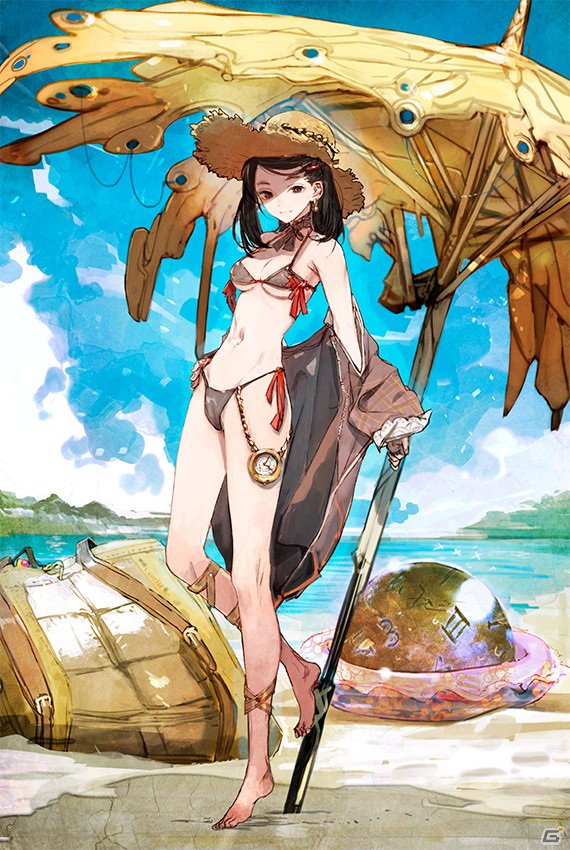 「チェインクロニクル」水着姿のガラクスィアスとミシディアが登場！「夏と水着と龍神祭支援フェス」が開催の画像2