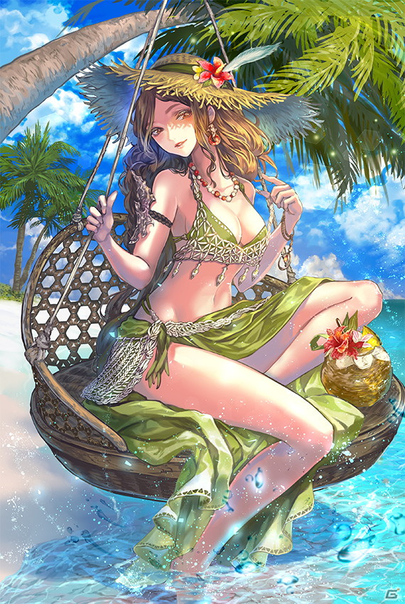 「チェインクロニクル」水着姿のガラクスィアスとミシディアが登場！「夏と水着と龍神祭支援フェス」が開催の画像3