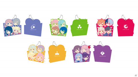 「プロジェクトセカイ」ユニットラバーキーホルダーやミニ色紙コレクション第4弾が10月に発売！予約受付が開始の画像2