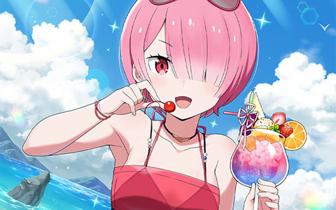 「Re:ゼロから始める異世界生活 Lost in Memories」可憐で完璧な水着姿のラムが登場するシーズンガチャが配信開始！