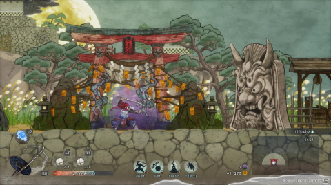 「GetsuFumaDen: Undying Moon」早期アクセス開始後初の追加ステージ「亜空の城塞」が登場！戦闘時の当たり判定の調整なども実施の画像2