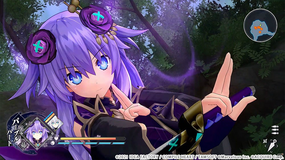 「閃乱忍忍忍者大戦ネプテューヌ -少女達の響艶-」のキャストコメント動画が3日間連続で公開！の画像2